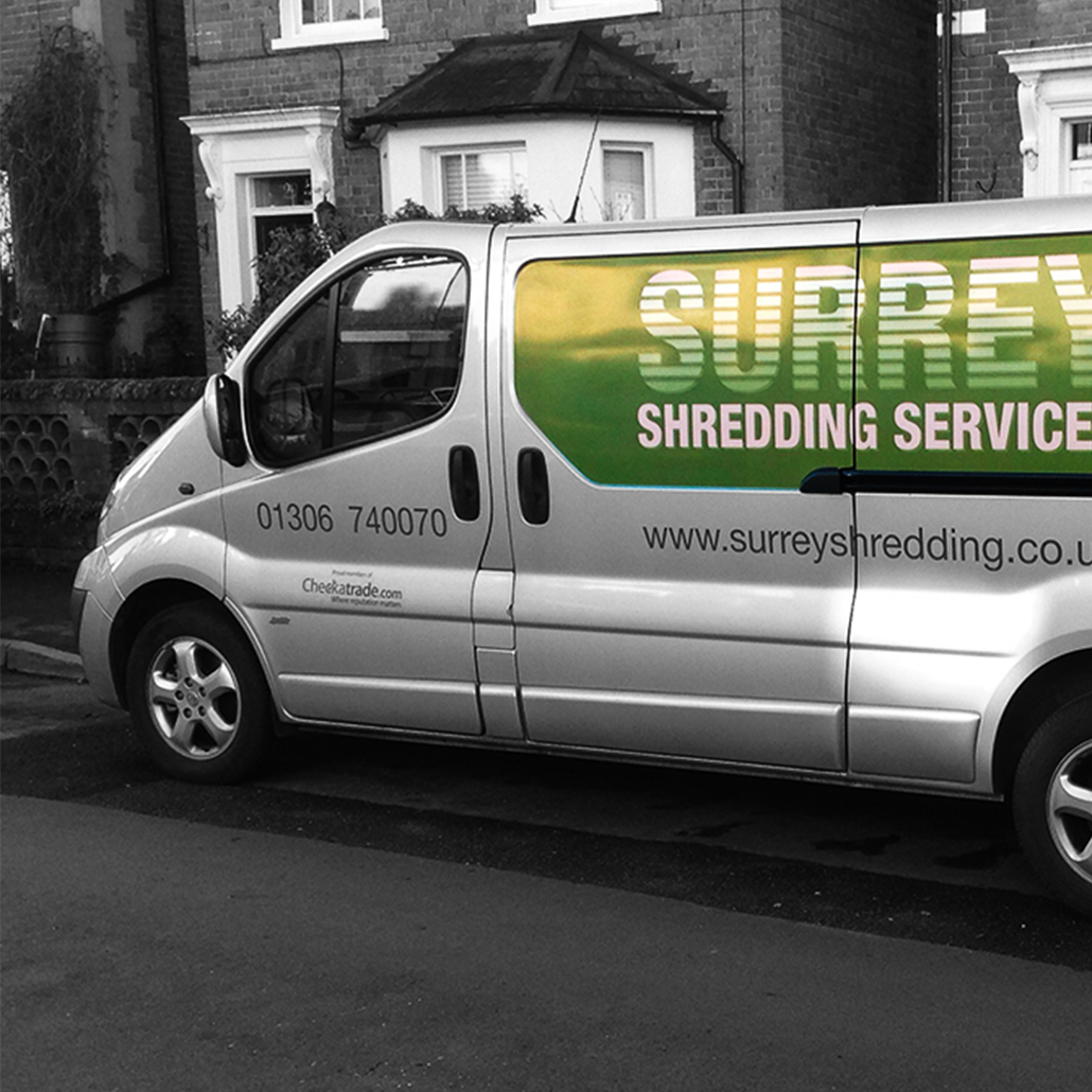 Surrey Shredding Van